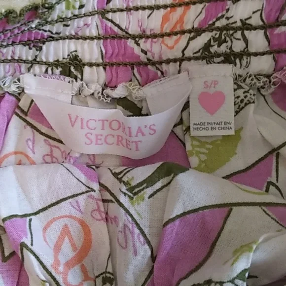 Vintage Victoria's secret shortie pj set, GUC - Picture 3 of 7